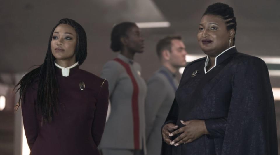 Stacey Abrams "Star Trek: Discovery" celebrity cameo