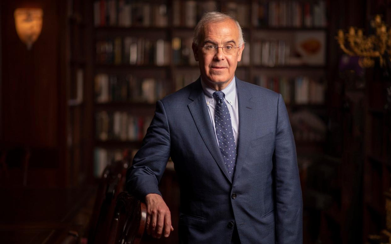 David Brooks, whose latest book, The Second Mountain, knocked Michelle Obama off the bestsellers list - Paul Grover for the Telegraph