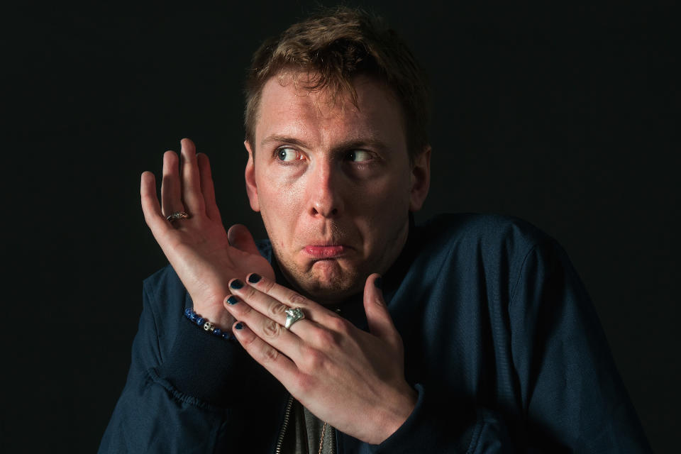 EDINBURGH, SCOTLAND - AUGUST 16:  Joe Lycett attends a photocall during the Edinburgh International Book Festival on August 16, 2017 in Edinburgh, Scotland.  (Photo by Simone Padovani/Awakening/Getty Images)