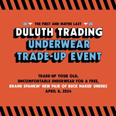 Duluth Trading Co. Wants Your Old Underwear -- Yes, You Read That