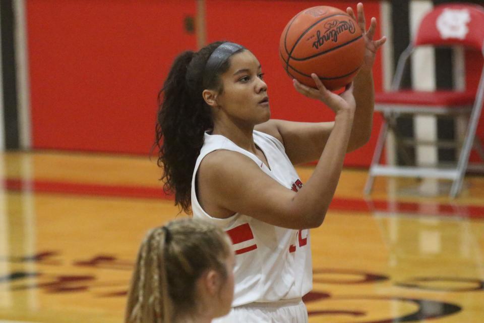 Mansfield Christian's Kyleah Jones has the Flames at No. 2 in the Richland County Girls Basketball Power Poll.