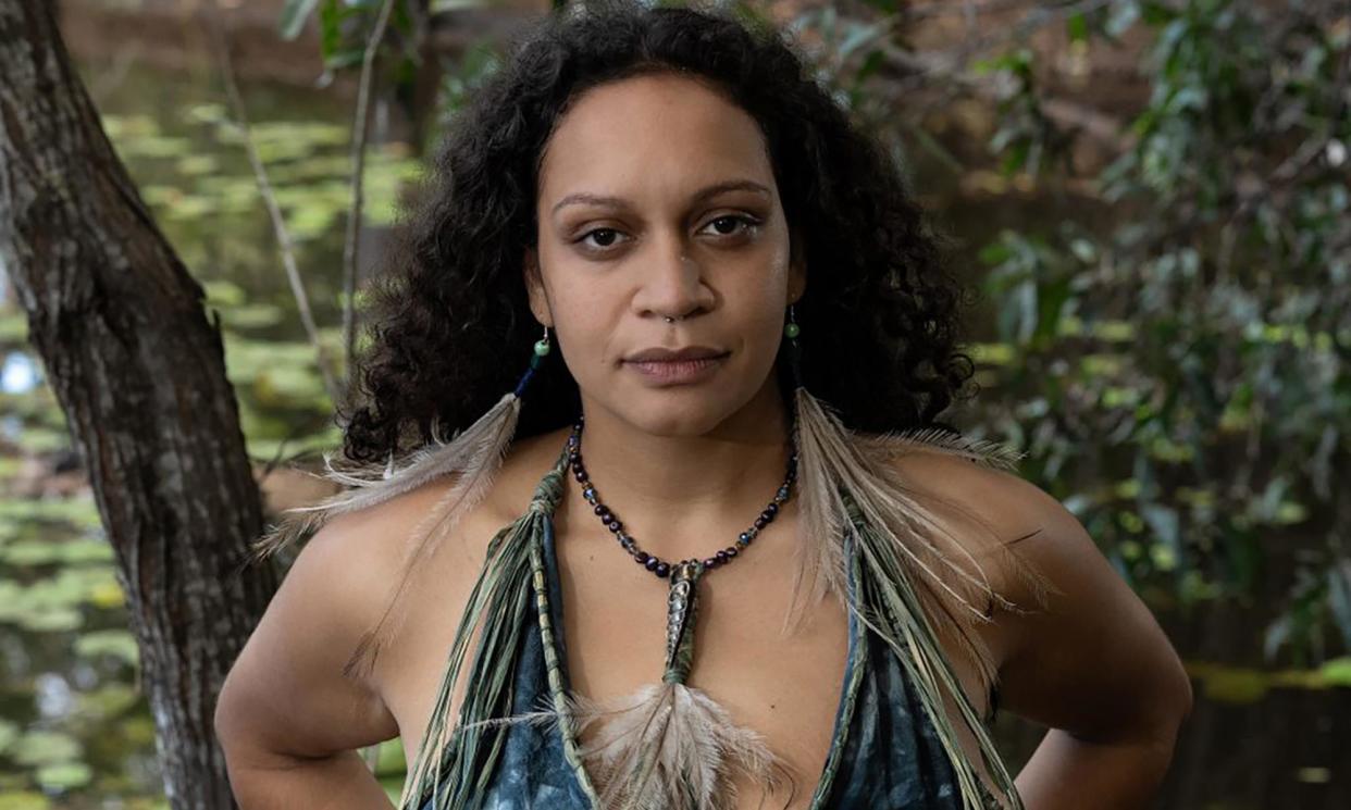 <span>‘What colonisation hasn’t already done, climate change will do in terms of finalising the assimilation process for First Nations people,’ Murrawah Johnson says.</span><span>Photograph: Goldman environmental prize</span>