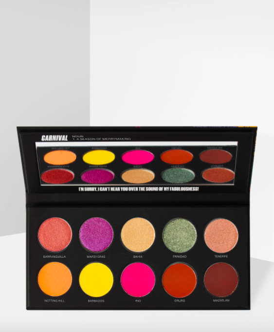 UOMA Beauty Black Magic Carnival Eyeshadow Palette, £43