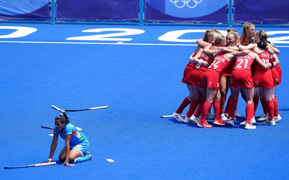 Contrasting emotions at the final whistle - PA