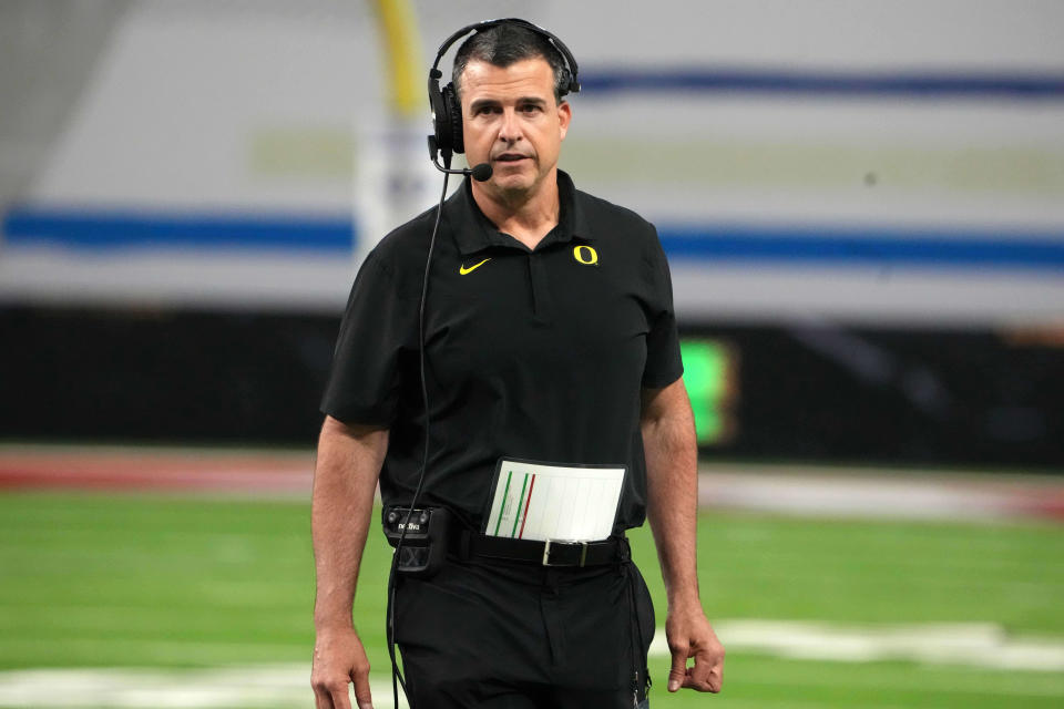 Mario Cristobal received a 10-year, $80 million contract to coach Miami, according to multiple news media outlets.