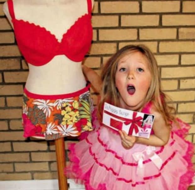 Tesco accused over padded bra for 7-year-olds