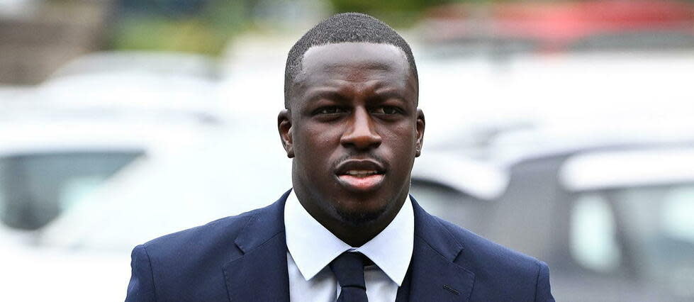 Benjamin Mendy est jugé en Angleterre pour huit viols, une tentative de viol et une agression sexuelle contre sept femmes.  - Credit:PAUL ELLIS / AFP