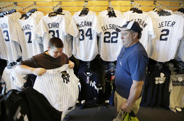 A-Rod jerseys absent from Steinbrenner Field store