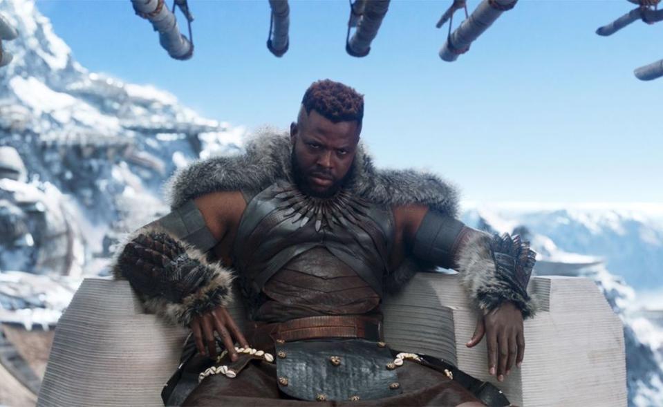 Winston Duke in Black Panther | Matt Kennedy/Marvel Studios 2018