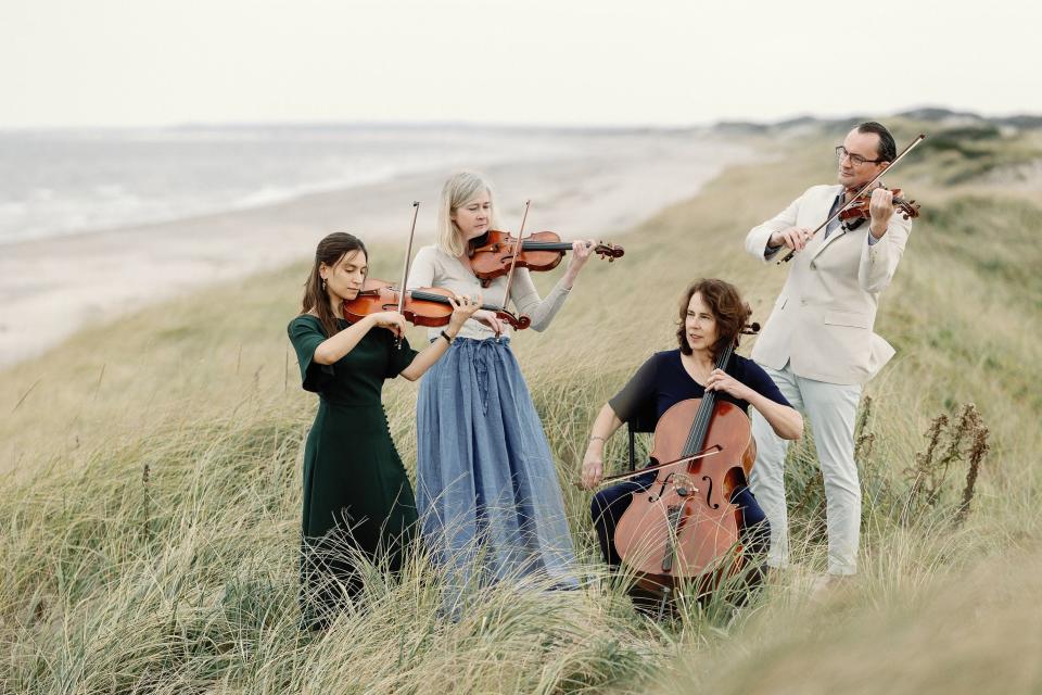 The Cape Cod String Quartet will perform two shows of their "Spring is Here" concert on March 8 and March 15, respectively, at the Wellfleet Preservation Hall and at the College Light Opera Company in Falmouth.