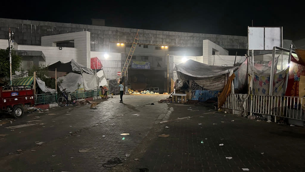  Al-Shifa hospital in Gaza. 