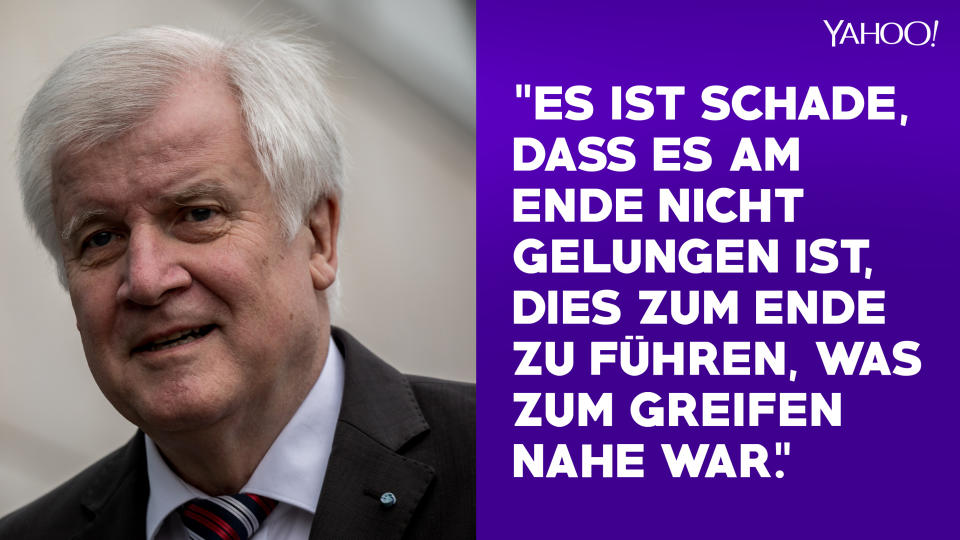 CSU-Vorsitzender Horst Seehofer