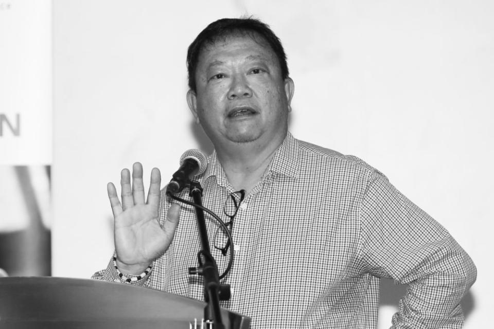 Datuk Wong Sai Wan speaks during the National Media Forum 2019 at Taylor’s University in Subang Jaya September 25, 2019. — Picture by Choo Choy May