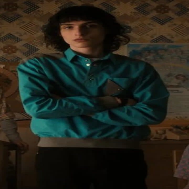 Mike Wheeler standing with his arms crossed in season 4 of Stranger Things