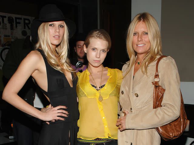 Jamie McCarthy/WireImage Keith Richards' wife Patti Hansen with their daughters, Alexandra Richards and Theodora Richards, in March 2007.