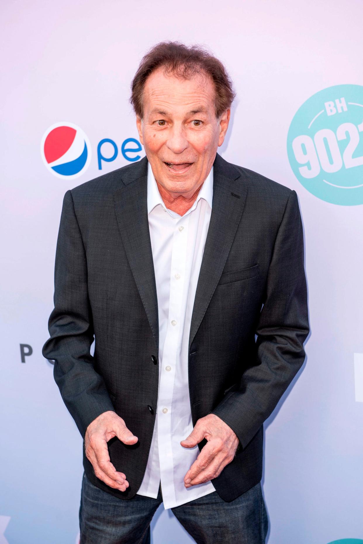 Actor Joe E. Tata arrives for the premiere of "BH90210," a reboot of  "Beverly Hills, 90210," on Aug. 3, 2019, at the Peach Pit Pop-Up in Los Angeles. Tata, best known for his role on the ‘90s teen drama, has died at the age of 85 following a battle with Alzheimer’s disease.