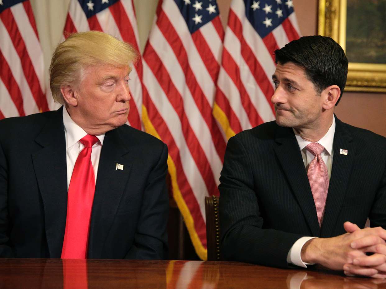 Donald Trump Paul Ryan