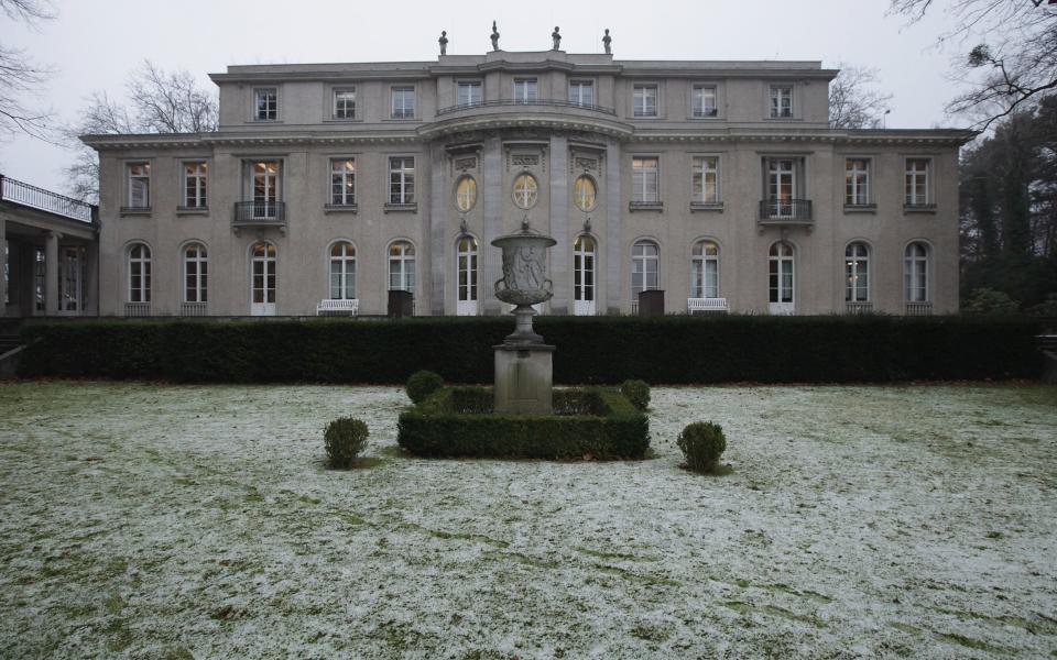 Villa Marlier, on the outskirts of Berlin, where the Wannsee Conference was held - Sean Gallup