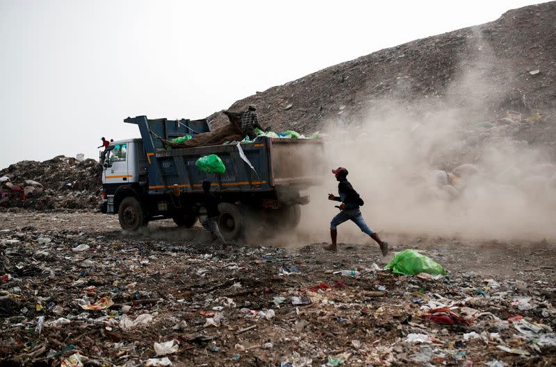 The Wider Image: "Fear will not fill our bellies": why Indian scavengers risk their lives amid coronavirus debris