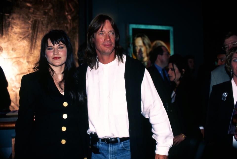 Lucy Lawless and Kevin Sorbo, 1996