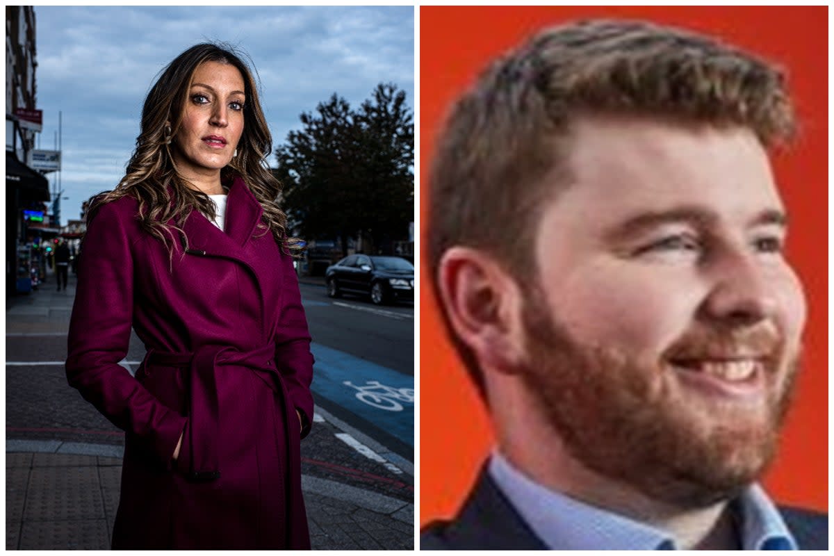 Labour candidate Rosena Allin-Khan and Conservative Ethan Kane Foster Brooks (ES Composite)