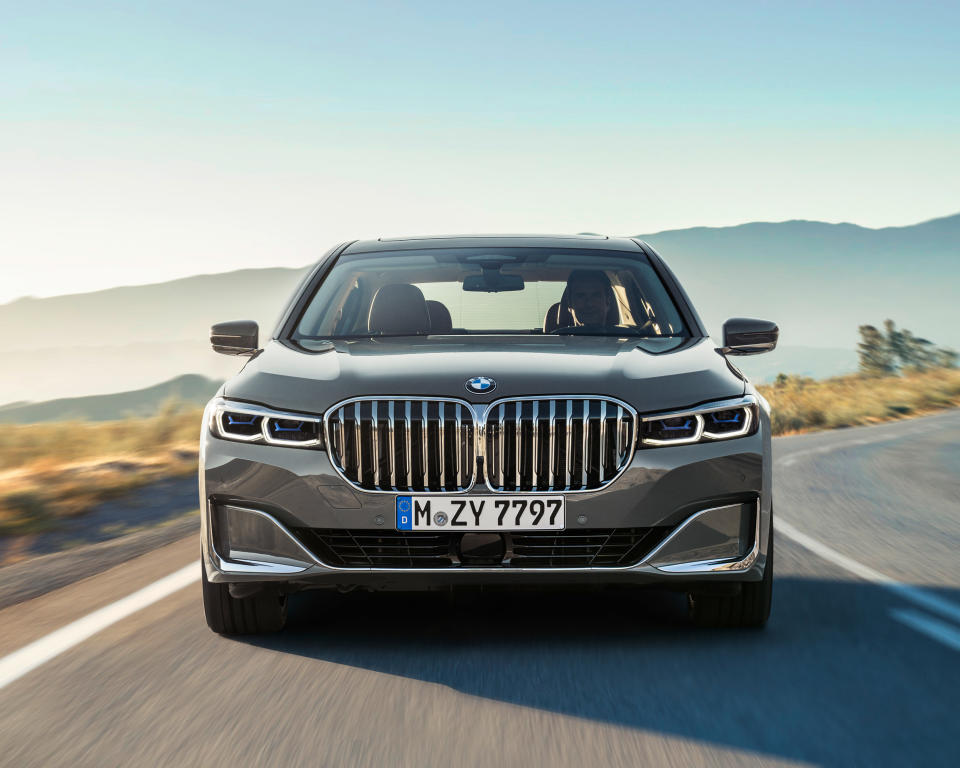 Das neue Design des 7er-BMW kommt nicht bei jedem gut an. (Bild: BMW)