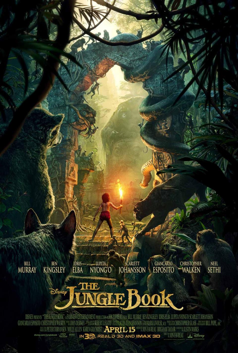 Best Action/Adventure Movie Poster – The Jungle Book