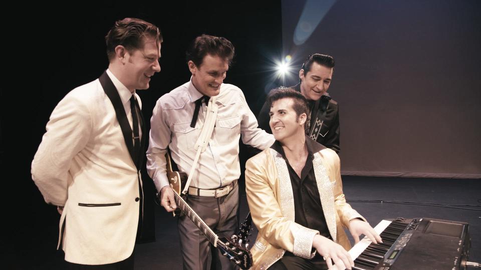 "One Night in Memphis" is a concert tribute to legendary Sun Records recording artists
Carl Perkins, Johnny Cash, Jerry Lee Lewis and Elvis Presley. It's one night, March 4, 2024, at Artis-Naples.