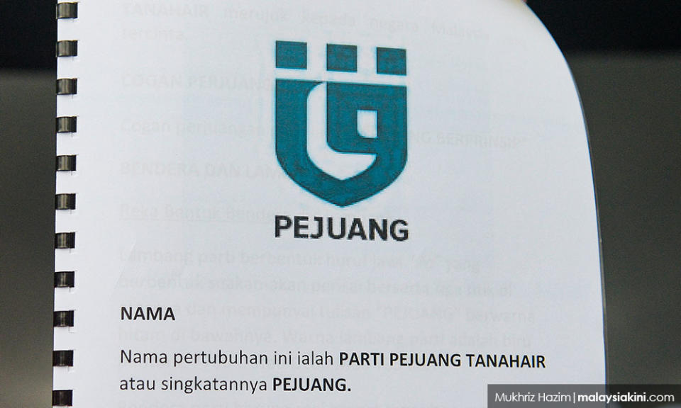 Pejuang goes to court again over registration as political party