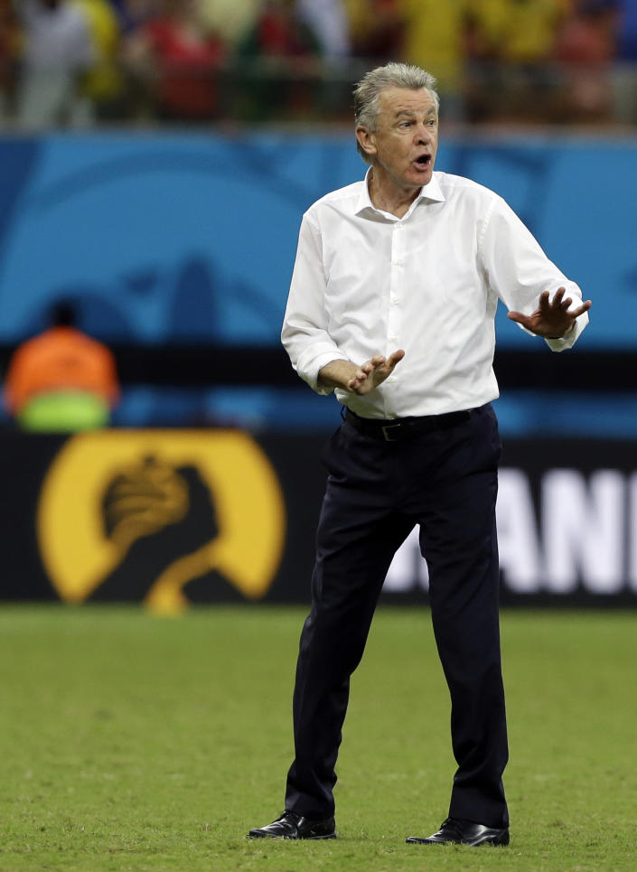 Ottmar Hitzfeld (AP Photo/Kirsty Wigglesworth)