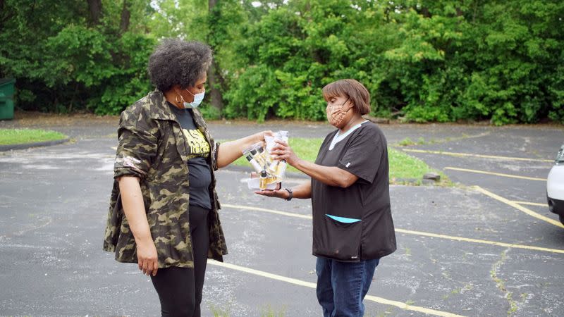 Traci Blackmon, pastor of the Christ the King United Church of Christ in Florissant