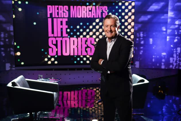 Piers Morgan on the set of Life Stories (Photo: Shutterstock/ITV)