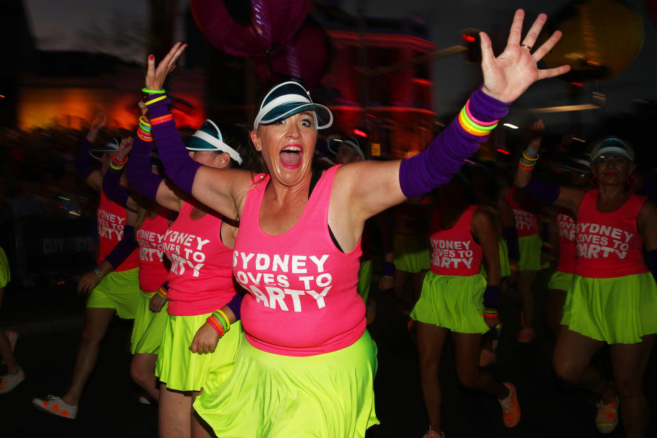 The 2019 Mardi Gras parade in Sydney on Saturday night. Source: AAP