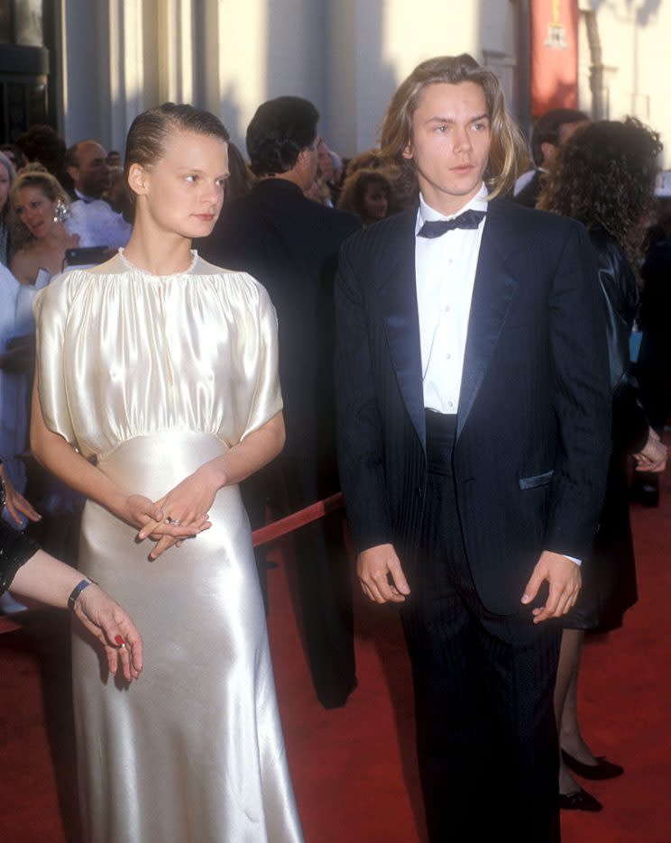 Martha Plimpton and River Phoenix in 1989. (Photo: Getty Images)