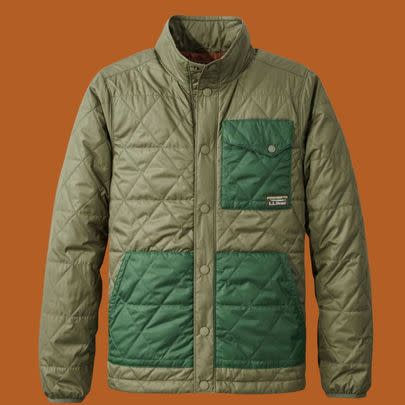 A men's insulated shirt jacket (29% off)