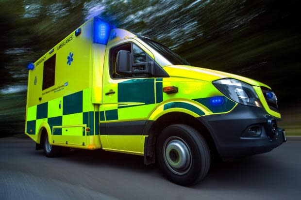 Dorset Echo: SWASFT ambulance