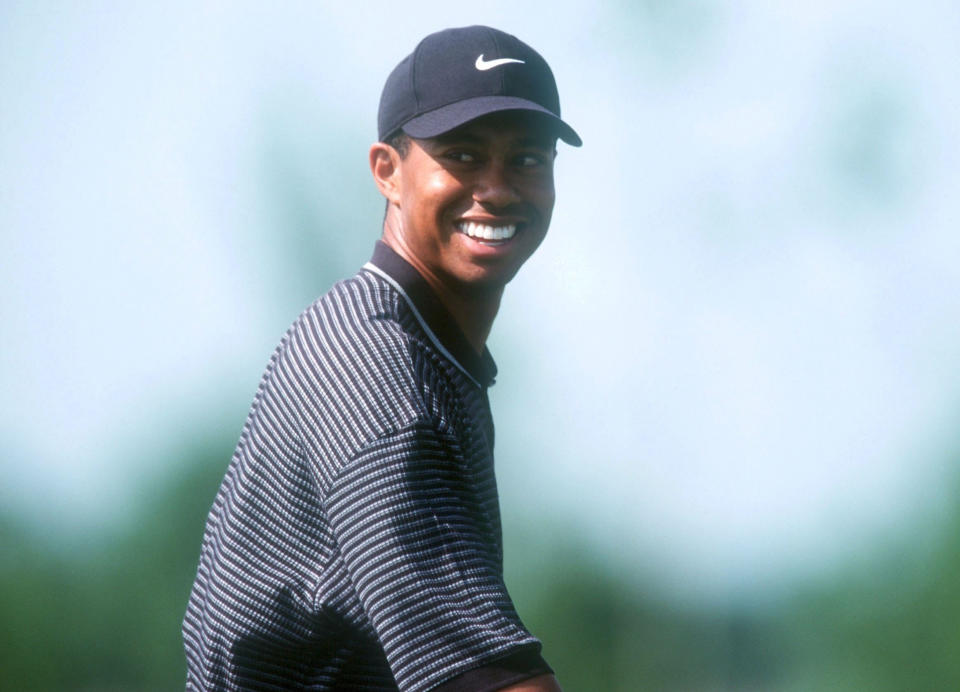 <p>Woods made a mockery of the records and claimed all four Majors at one time in 2001 – a feat no-one else had managed previously </p>