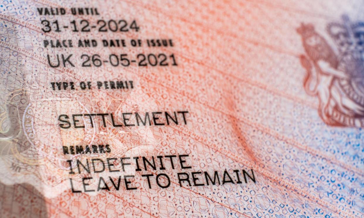 <span>An estimated 500,000 non-EU immigrants in the UK will need to replace their physical biometric residence permits with digital e-visas.</span><span>Photograph: mundissima/Alamy</span>