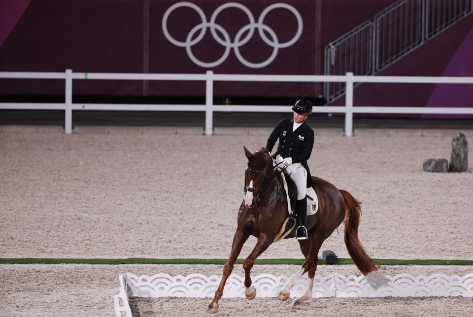  Isabell Werth auf Bella Rose II. (Bild: Reuters)