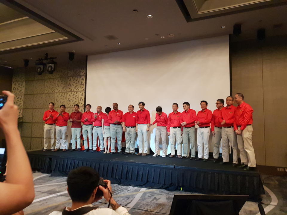 The Singapore Democratic Party kicked off its pre-general elections campaign at the Mandarin Orchard Hotel on 23 February 2019 at the Mandarin Hotel. PHOTO: Wan Ting Koh/Yahoo News Singapore