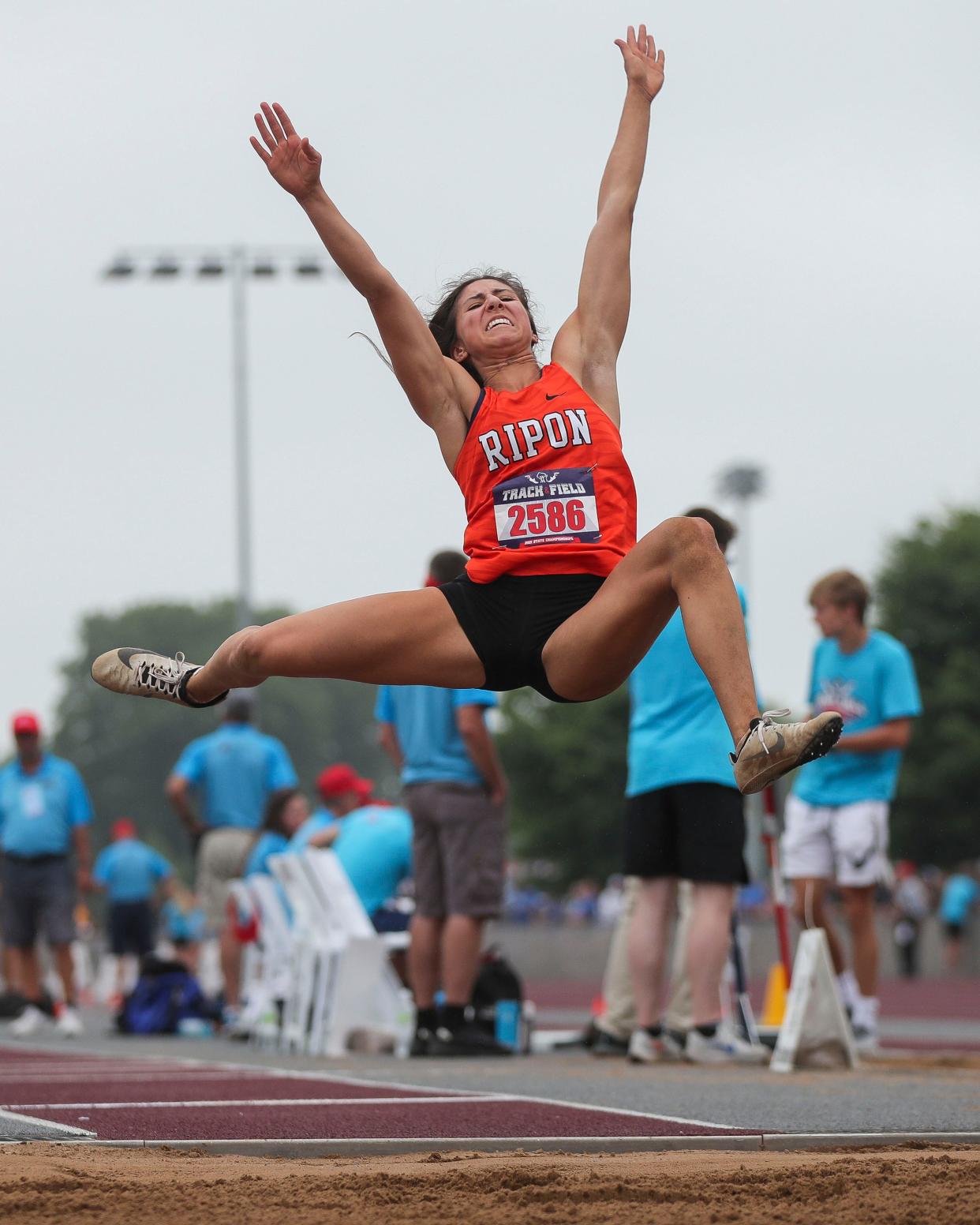 Ripon senior Celina Lopez has the area's top leap in the triple jump and one of the top leaps in the long jump in the latest edition of the prep track and field honor roll.