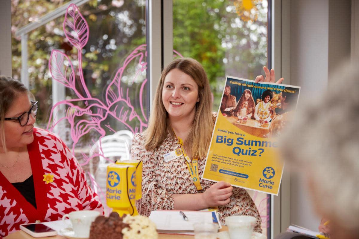 Marie Curie are urging people in Dorset to quiz for a good cause <i>(Image: Marie Curie)</i>