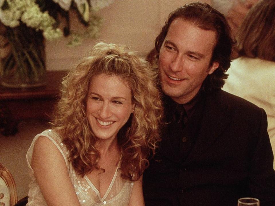 Kommen Carrie (Sarah Jessica Parker) und Aidan (John Corbett) in 