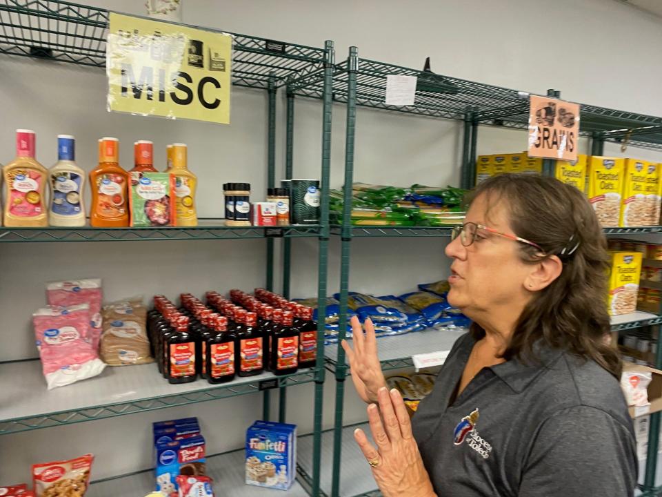 Sue Dyson, who oversees the Catholic Charities food pantry at 523 Park Avenue West, said specialty items are also appreciated including baking items such as flour.