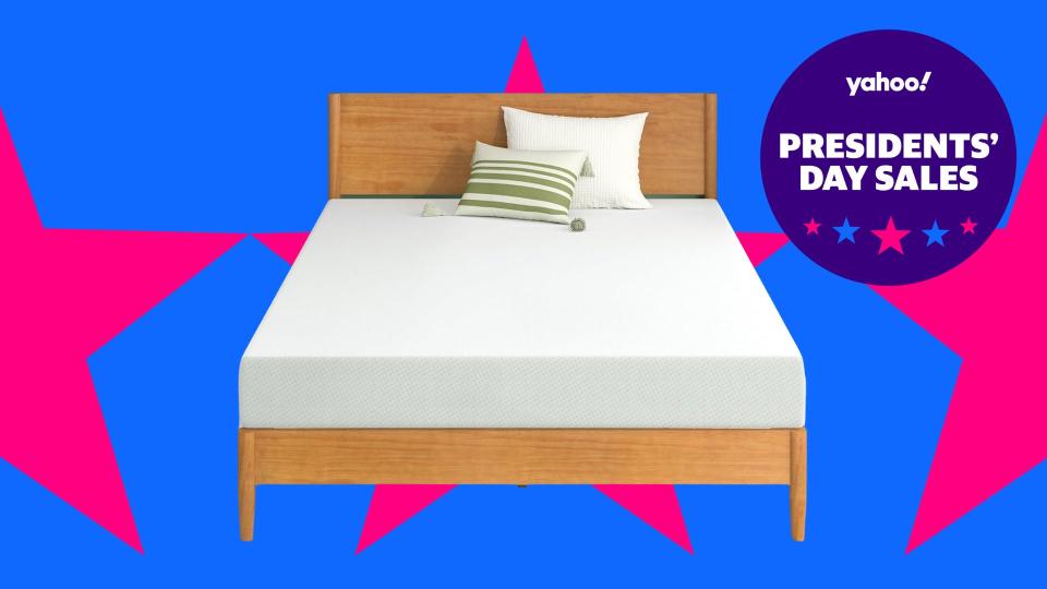 You deserve a mattress that molds to your shape for an ache-free sleep. (Amazon)