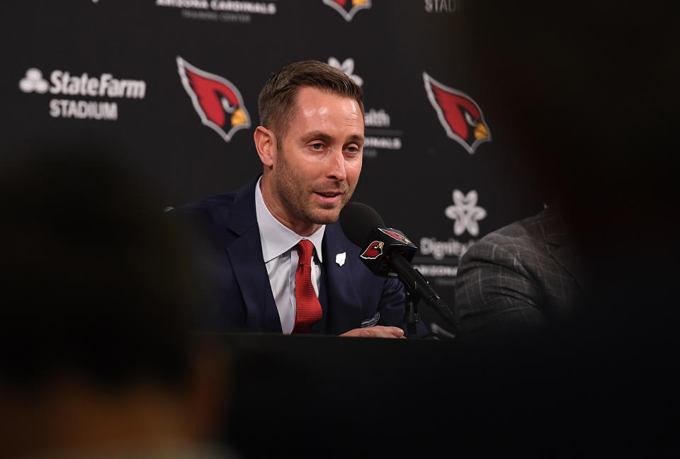 The Cardinals are going all in with Kliff Kingsbury until he flames out or they prove their critics spectacularly wrong. (Getty)