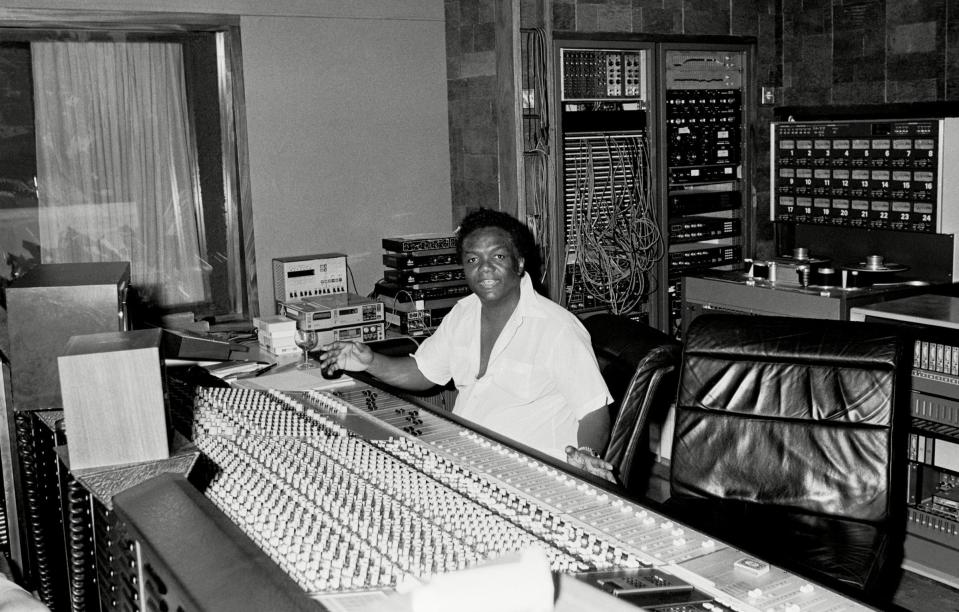 At George Martin's Air Studios in Montserrat in 1985 - Andre Csillag/Shutterstock