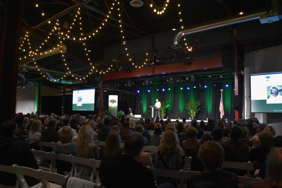 Hundreds attended a county election kickoff event hosted by Williamson Families at The Factory on Tuesday, March 8, 2022 in Franklin, Tenn. The PAC, created in 2021, used the event to present its endorsements for the upcoming local election cycle.