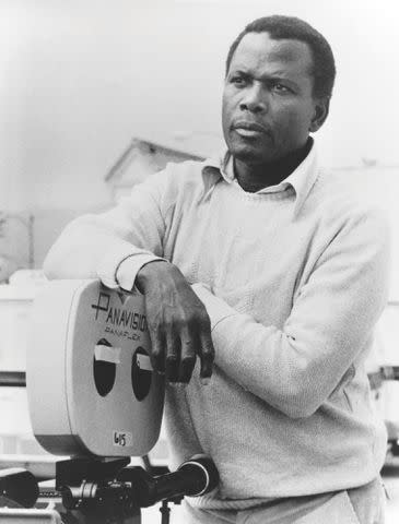 <p>The Sidney Poitier Estate</p> A young Sidney Poitier