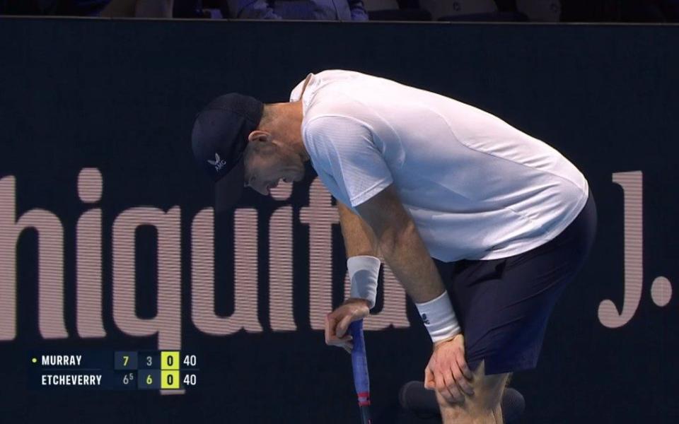 Andy Murray loses his cool again with racket smashes in Basel defeat